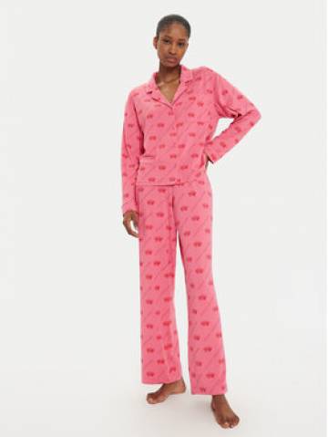 Juicy Couture Піжама Estelle & Nolan JCLPJ224510 Рожевий Relaxed Fit Juicy Couture Піжама Estelle & Nolan JCLPJ224510 Рожевий Relaxed Fit