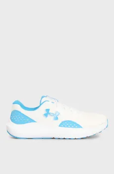 Мужские белые кроссовки UA Charged Surge 4 Белый 11.5 Under Armour 3027000-110