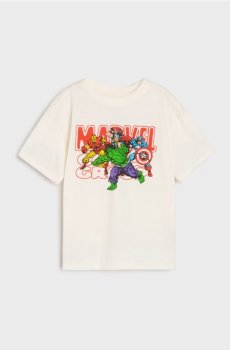 Футболка Marvel - кремовий