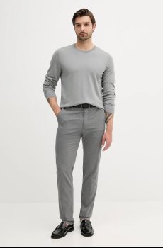 Шерстяной свитер BOSS Leno-P