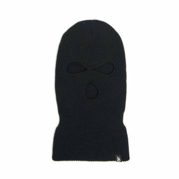 Cropp - Трикотажний шарф-труба з написом - чорний Cropp - Трикотажний шарф-труба з написом - чорний