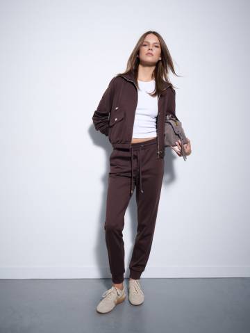 Mohito - Брюки jogger - темно-коричневий - 390FK-89X