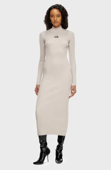 Женское пудровое платье M-ZARY-B ABITO Розовый XS Diesel A14186 0DLAX