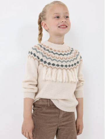 Mayoral Светр 4.307 Écru Regular Fit Mayoral Светр 4.307 Écru Regular Fit