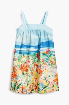 Хлопковое детское платье Desigual