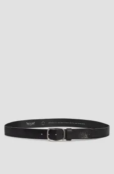 Мужской черный кожаный ремень Черный 110 Levi’s® 234353;4.59