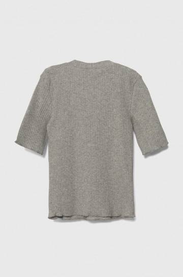 Детская футболка United Colors of Benetton цвет серый