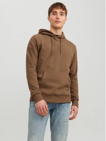 Jack&Jones Світшот 12182537 Коричневий Standard Fit Jack&Jones Світшот 12182537 Коричневий Standard Fit