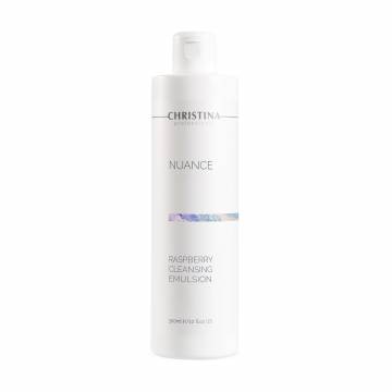 Уценка! Очищающая эмульсия для лица Christina Nuance Raspberry Cleansing Emulsion с экстрактом малины, 300 мл Уценка! Очищающая эмульсия для лица Christina Nuance Raspberry Cleansing Emulsion с экстрактом малины, 300 мл
