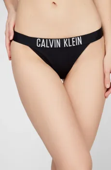 Женские черные трусики от купальника Черный L Calvin Klein KW0KW01330