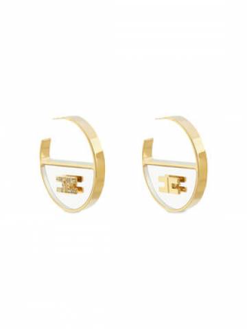 Elisabetta Franchi Сережки OR-08-B46E2-V240 Золотий Elisabetta Franchi Сережки OR-08-B46E2-V240 Золотий