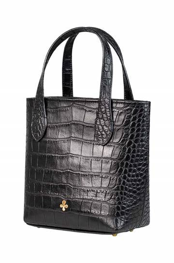 Кожаная сумочка Lilou цвет чёрный