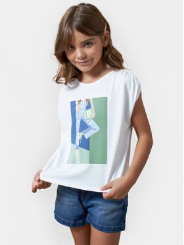 Mayoral Блузка 6011 Білий Regular Fit Mayoral Блузка 6011 Білий Regular Fit