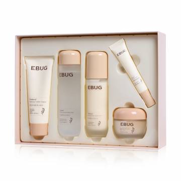 Набор для лица Ebug Oatmeal (молочко, 100 г + тонер, 130 мл + крем для глаз, 20 г + эмульсия, 100 мл, крем для лица, 50 г)