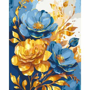 Картина за номерами Art Craft Яскраві квіти 40 х 50 см (13143-AC) Картина за номерами Art Craft Яскраві квіти 40 х 50 см (13143-AC)