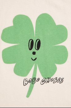Детская хлопковая футболка Bobo Choses Lucky Clover