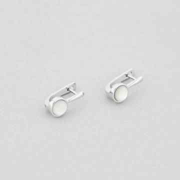 Серебряные серьги Minimal 9520326б/E7215 Серебряные серьги Minimal 9520326б/E7215