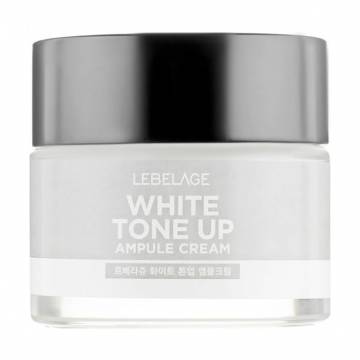 Осветляющий ампульный крем для лица и шеи Lebelage White Tone Up Ampule Cream, 70 мл