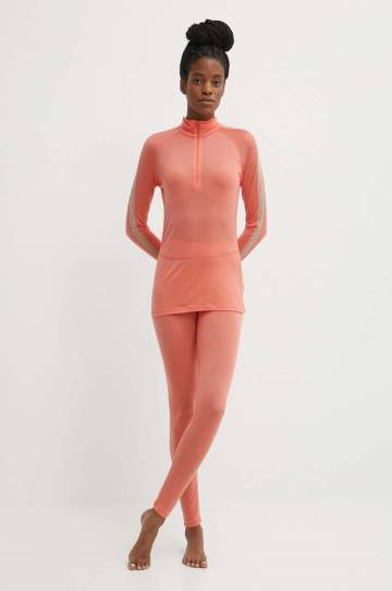 Функциональный лонгслив Icebreaker 125 ZoneKnit Merino Blend цвет оранжевый IB0A56XFB951 Функциональный лонгслив Icebreaker 125 ZoneKnit Merino Blend цвет оранжевый IB0A56XFB951