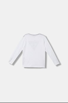 Хлопковый детский лонгслив Guess