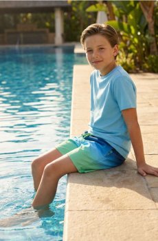 Плавки з ефектом омбре - різнобарвний