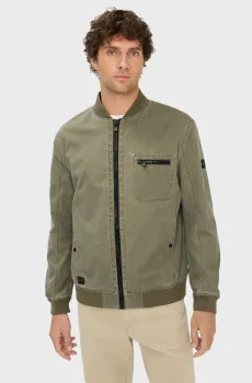 Мужской оливковый бомбер Оливковый 50 Camel Active 430470-7N86-35