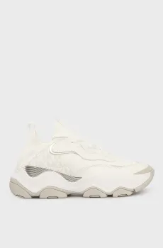 Женские белые кроссовки ATLAS Белый 37 Michael Kors 43R5ATFS1L