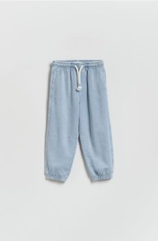 Reserved - Спортивні штани з ефектом прання - блідо-блакитний - 955IQ-05X
