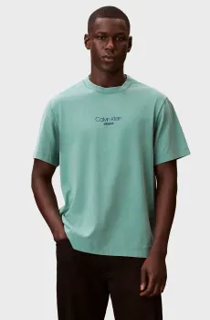 Мужская зеленая футболка GRAPHIC Зеленый L Calvin Klein Jeans LV04RB824G