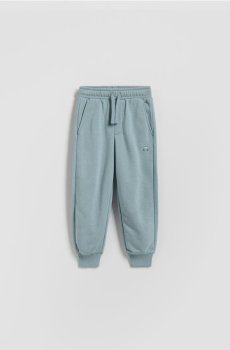 Reserved - Бавовняні джоггери - світло-блакитний - 474HK-50X