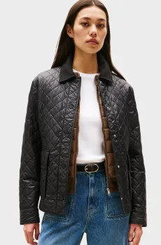 Женская черная куртка PADDED Черный XS Tommy Hilfiger WW0WW45641