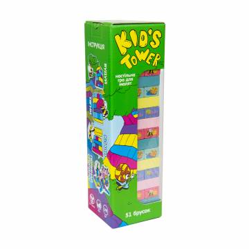Игра Strateg Kids Tower дженга, на украинском языке, от 3 лет (30863) Игра Strateg Kids Tower дженга, на украинском языке, от 3 лет (30863)
