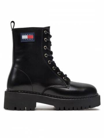 Tommy Jeans Черевики туристичні Urban Tommy Jeans Lace Up Boot EN0EN01995 Чорний Tommy Jeans Черевики туристичні Urban Tommy Jeans Lace Up Boot EN0EN01995 Чорний