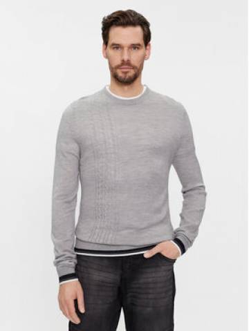 Brave Soul Светр MK-248BERTRAM1 Сірий Regular Fit Brave Soul Светр MK-248BERTRAM1 Сірий Regular Fit