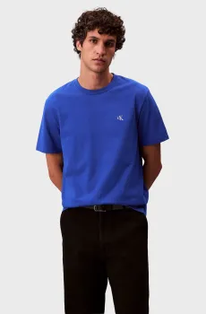 Мужская синяя футболка SS EASY Синий XXL Calvin Klein Jeans LV04RC275G