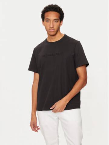 Michael Kors Футболка CF4529H1V2 Чорний Regular Fit Michael Kors Футболка CF4529H1V2 Чорний Regular Fit