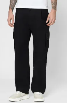 Мужские черные карго Черный XL HUGO 50541377;001