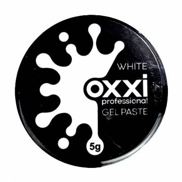 Гель-паста для маникюра Oxxi Professional Gel Paste White, 5 г Гель-паста для маникюра Oxxi Professional Gel Paste White, 5 г
