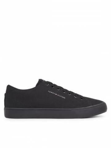 Tommy Hilfiger Кросівки Th Hi Vulc Low Canvas FM0FM04882 Чорний Tommy Hilfiger Кросівки Th Hi Vulc Low Canvas FM0FM04882 Чорний