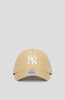 Детская бежевая кепка NEW YORK YANKEES RAISED BASIC Бежевый ONESIZE 47 Brand RAC17CTP-KH_JR