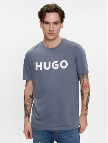 Hugo Футболка Dulivio 50467556 Голубий Regular Fit Hugo Футболка Dulivio 50467556 Голубий Regular Fit