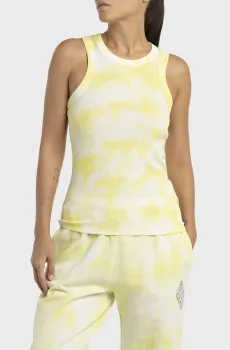 Женская желтая майка Желтый S Replay W3093A.000.22839T