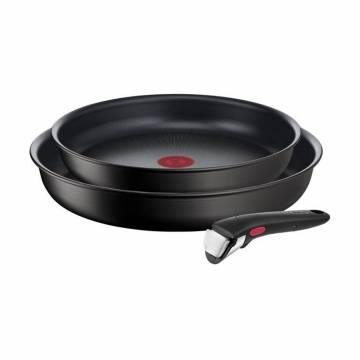 Набор посуды Tefal Ingenio Easy Cook & Clean (сковорода, 22 см + сковорода, 26 см + сменная ручка, 1 шт) (L1549013) Набор посуды Tefal Ingenio Easy Cook & Clean (сковорода, 22 см + сковорода, 26 см + сменная ручка, 1 шт) (L1549013)