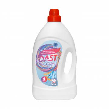 Гель для стирки DAST Color для цветных тканей, 80 стирок, 4 л Гель для стирки DAST Color для цветных тканей, 80 стирок, 4 л