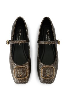 Кожаные балетки Kurt Geiger London Pimlico Ballerina