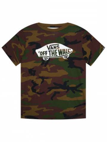 Vans Футболка Otw Boys VN000IVE Зелений Classic Fit Vans Футболка Otw Boys VN000IVE Зелений Classic Fit