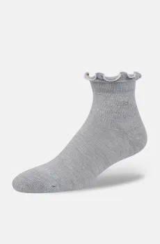 Женские серые носки Шкарпетки Active Premium Ruffle Серый M New Balance AC91431AGT