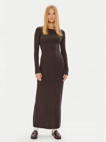 Gina Tricot Повсякденна сукня 24441 Коричневий Slim Fit Gina Tricot Повсякденна сукня 24441 Коричневий Slim Fit