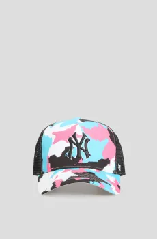 Черная кепка с узором Черный ONESIZE 47 Brand DGTSO17PTP-NB