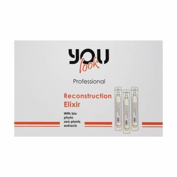 Восстанавливающий эликсир для волос You look Professional Reconstruction Elixir, 10*10 мл Восстанавливающий эликсир для волос You look Professional Reconstruction Elixir, 10*10 мл